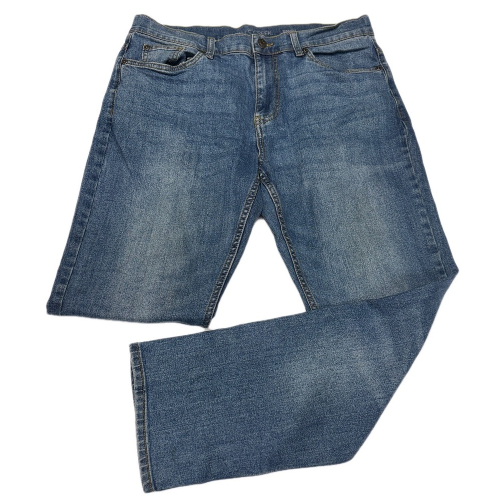 Falls Creek Men's Relaxed Blue Jeans 34x30